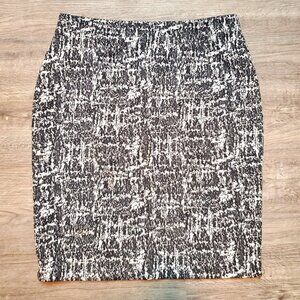 Liz Claiborne Black & White Pencil Skirt XL